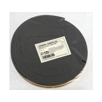 Уплотнитель резиновый ТУНДРА, профиль E, размер 4×9 мм, черный, в упаковке 10 м