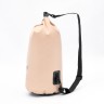 Гермомешок туристический maclay, 20 л, 500D, с лямкой, бежевый