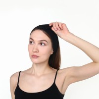 Головная повязка LoveLife, 8.5×60 см, чёрная