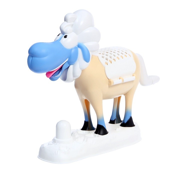 Набор для игры с мягким пластилином «Зверятки», 3 баночки с массой для лепки, 5 предметов