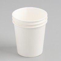 Стакан бумажный одноразовый «Белый» 100 мл