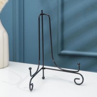 Подставка под тарелки Доляна, 13,5×20 см, чёрная